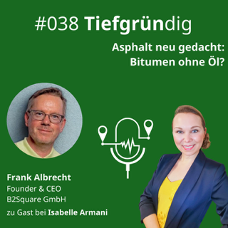 New podcast episode: Bitumen alternativ